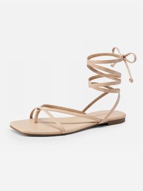 Dream Paris Gladiator Square Toe Sandals 7